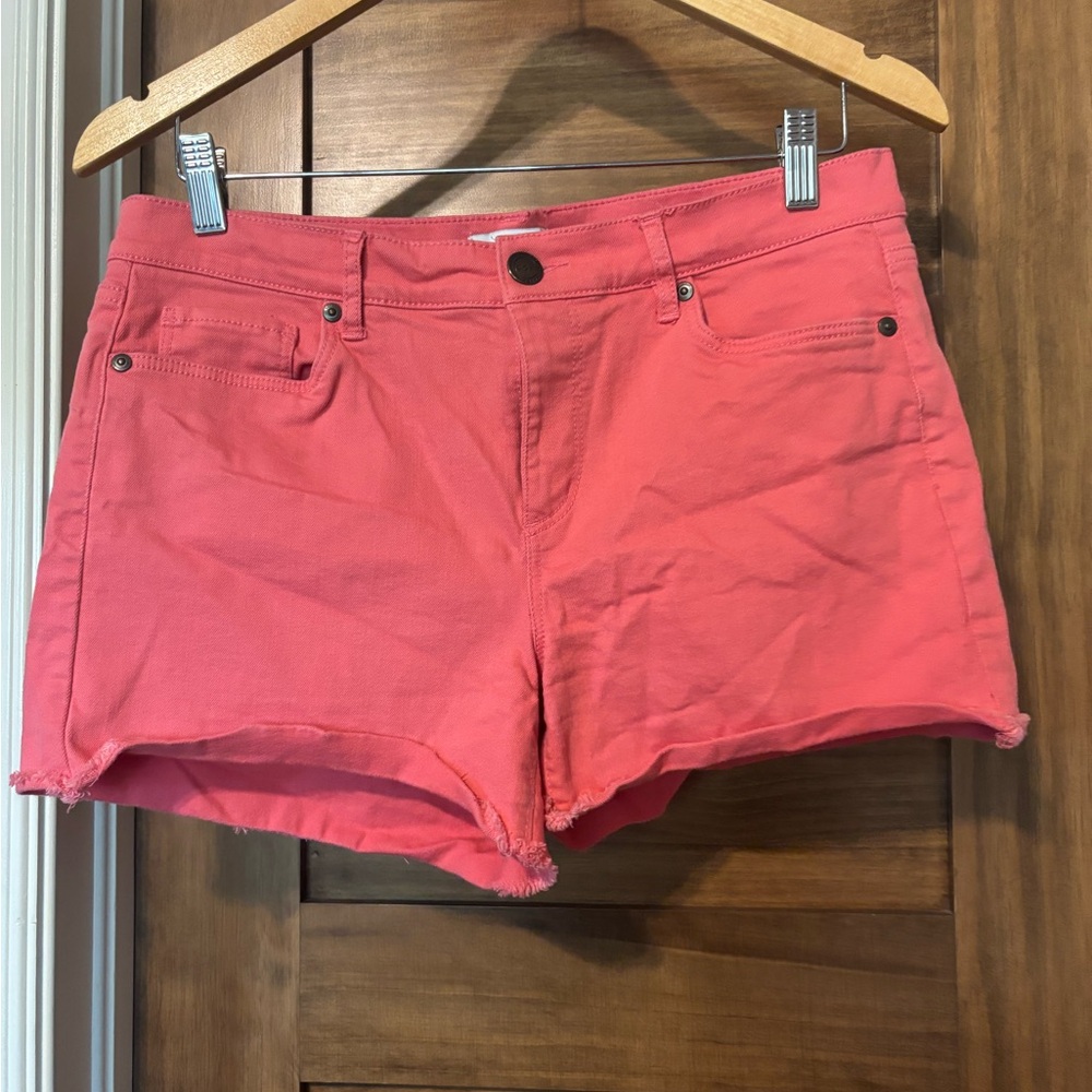 LOFT Coral Jean Shorts for Women